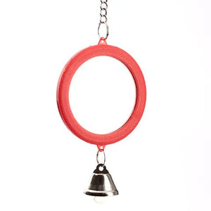 15462 - Animal Accessories - Bird Mirror Round - 18cm x 10cm - Austral Ag
