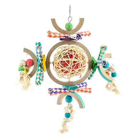 Bird Toy Destructive - Fiesta Dream Catcher - Animal Accessories - Austral Ag