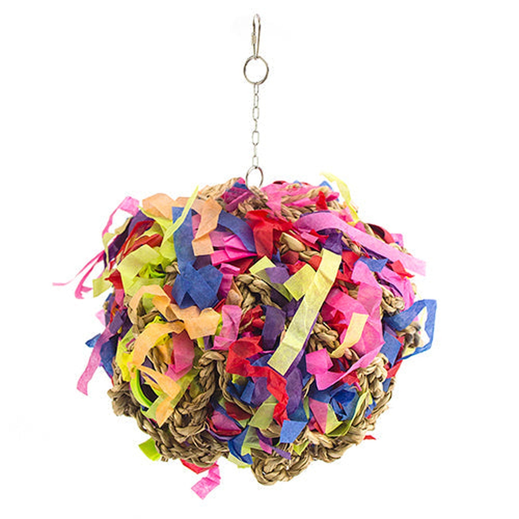 Bird Toy Destructive Shredz Ball - Animal Accessories - Austral Ag