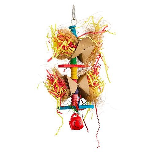 14782 - Animal Accessories - Bird Toy Destructive - Shredz Bow Ties - Austral Ag