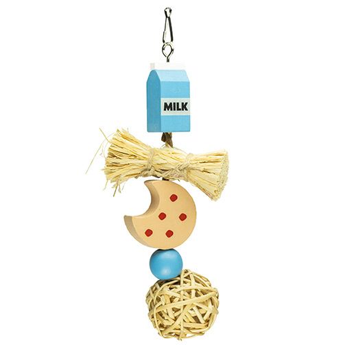 15472 - Animal Accessories - Bird/Small Animal Toy - Naturals - Milk N Cookies Chew - Austral Ag