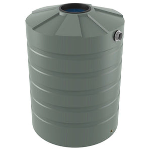 18715 - Tanks - Bushmans 1500L Round Water Tank - Mist Green - Austral Ag