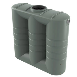 18676 - Tanks - Bushmans 2000L Slimline Water Tank - Mist Green - Austral Ag