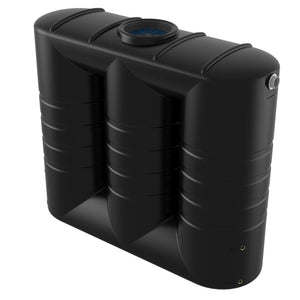 18685 - Tanks - Bushmans 3000L Slimline Water Tank - Black - Austral Ag