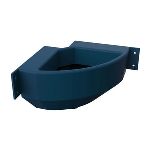 18642 - Livestock - Bushmans 33L Corner Trough Livestock Feeder - Austral Ag