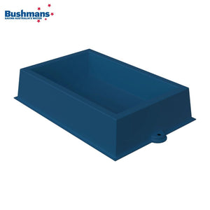 18644 - Livestock - Bushmans 35L Rectangular Trough Livestock Feeder - Austral Ag