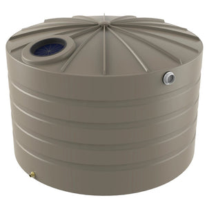 18723 - Tanks - Bushmans 4000L Domed Squat Water Tank - Birch Grey - Austral Ag