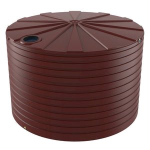 18791 - Tanks - Bushmans 46400L Round Water Tank - Heritage Red - Austral Ag
