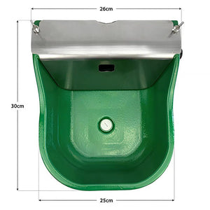 11407 - Animal Accessories - Cast Iron Automatic Drinking Bowl - Austral Ag
