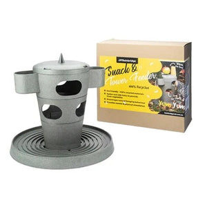 18525 - Animal Accessories - Chicken Snack & Feed Tower - Recycled Plastic Playground Chook Toy - Austral Ag