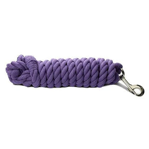 15352 - Animal Accessories - COTTON LEAD ROPE - Purple - Austral Ag