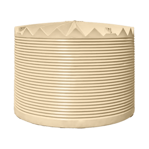 16826 - Tanks - Crown Force Corrugated Tank 14,000L - Smooth Cream - Austral Ag