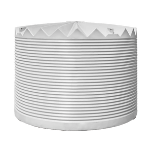 16828 - Tanks - Crown Force Corrugated Tank 14,000L - Tank White - Austral Ag
