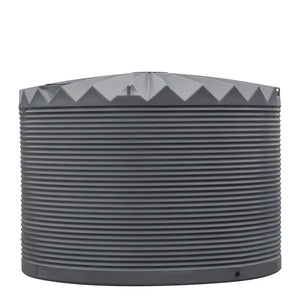16843 - Tanks - Crown Force Corrugated Tank 22,500L - Metal Grey - Austral Ag