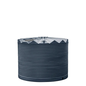 16748 - Tanks - Crown Force Corrugated Tank 7,000L - Mountain Blue - Austral Ag