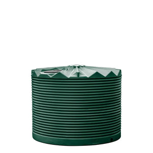16745 - Tanks - Crown Force Corrugated Tank 7,000L - Heritage Green - Austral Ag