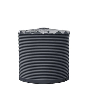 16771 - Tanks - Crown Force Corrugated Tank 9,000L - Metal Grey - Austral Ag