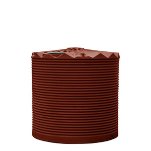 16770 - Tanks - Crown Force Corrugated Tank 9,000L - Heritage Red - Austral Ag