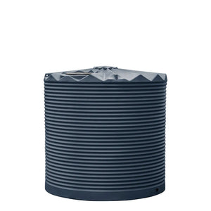 16772 - Tanks - Crown Force Corrugated Tank 9,000L - Mountain Blue - Austral Ag