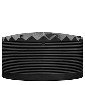 16848 - Tanks - Crown Force Corrugated Tank Low Profile 22,500L - Black - Austral Ag