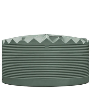 16859 - Tanks - Crown Force Corrugated Tank Low Profile 22,500L - Mist Green - Austral Ag