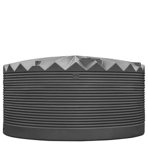 16849 - Tanks - Crown Force Corrugated Tank Low Profile 22,500L - Dark Grey - Austral Ag
