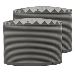 DEAL27KX2SG- Tanks-2 x 27,000L Rainwater Tanks-Slate Grey (Woodland Grey™) - Austral Ag