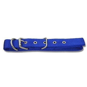 13896 - Animal Accessories - Dog Collar Webbing - Blue - 55cm - Austral Ag