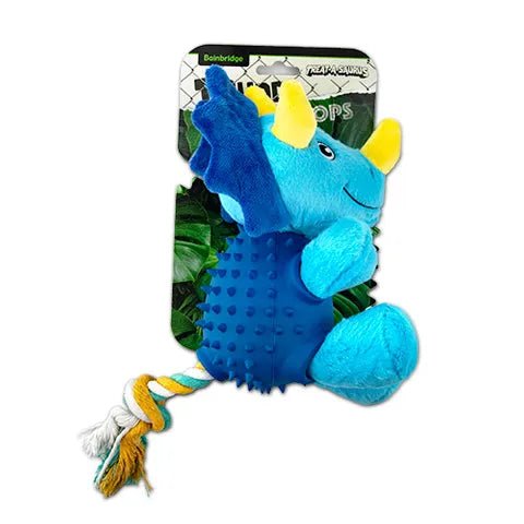 Dog Toy - Treat - A - Saurus - Truddi the Triceratops - Animal Accessories - Austral Ag