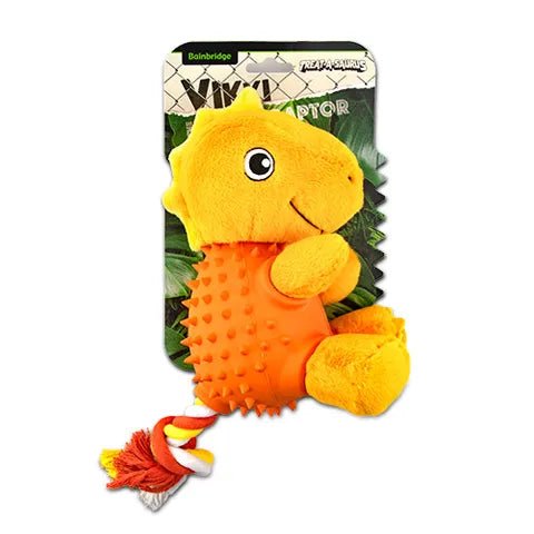 Dog Toy - Treat - A - Saurus - Vikki The Veloceraptor - Animal Accessories - Austral Ag