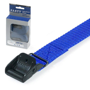 13422 - Hardware - Fasty Transport Strap 2 pack - Blue - 200cm - Austral Ag