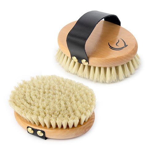 Finishing Brush Round with Horse Hair - Animal Accessories - Austral Ag