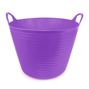 13671 - Animal Accessories - Flexible Tub - Purple - 42L - Austral Ag