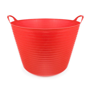 13672 - Animal Accessories - Flexible Tub - Red - 42L - Austral Ag