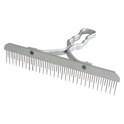 Fluffer Comb Aluminium - Animal Accessories - Austral Ag