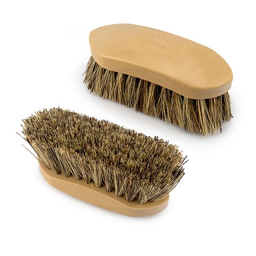 Grip - Fit Stiff Medium Brush - Natural - Animal Accessories - Austral Ag