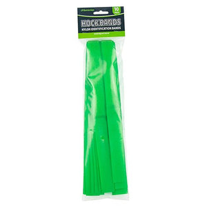 18582 - Livestock - Hock Bands Nylon 10 Pk - Green - Austral Ag