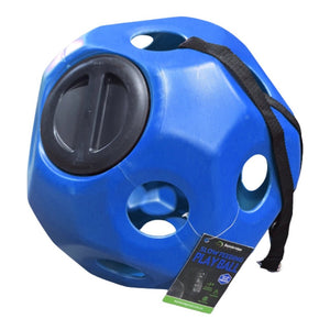 18594 - Animal Accessories - Horse Toy Slow Feed Ball - Blue - Austral Ag