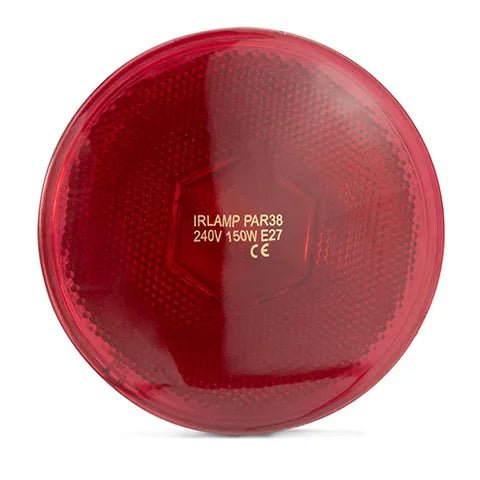 15450 - Animal Accessories - Infrared Heat Lamp Bulb 150W - Red - 150 - Austral Ag