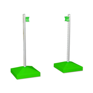 18069 - Animal Accessories - Jump Wing Keyhole Square Base & Cup 1pr - Lime - 1 - Austral Ag