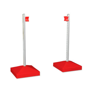 18073 - Animal Accessories - Jump Wing Keyhole Square Base & Cup 1pr - Red - 1 - Austral Ag