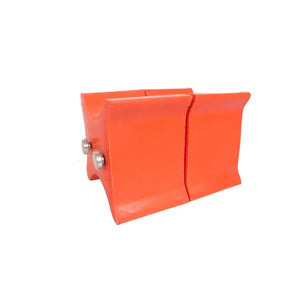 18081 - Animal Accessories - Keyhole Jump Cup 1pr - Orange - 1 - Austral Ag