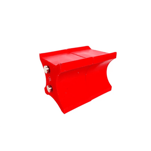 18084 - Animal Accessories - Keyhole Jump Cup 1pr - Red - 1 - Austral Ag