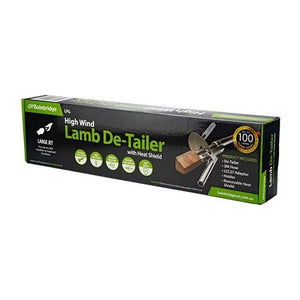 18491 - Livestock - Lamb Detailer Docking Iron - High Wind with Heat Shield - Complete Unit - Austral Ag