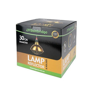 15454 - Animal Accessories - Lamp Reflector & Holder - 21.5cm - Austral Ag