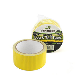 12797 - Livestock - Leg & Tail Tape - 10m - Yellow - Austral Ag