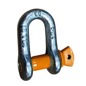 13573 - Hardware - Load Rated D Shackle - 10mm - Austral Ag