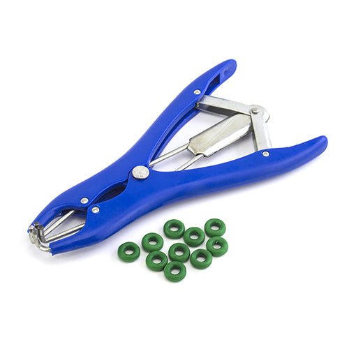 Marking Ring Applicator Plastic Kit (Includes 10 Marking Rings) - Livestock - Austral Ag