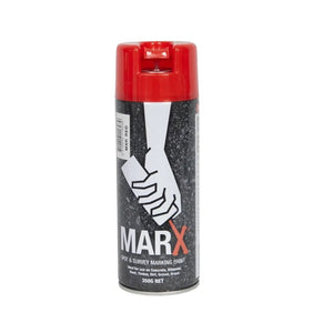 18420 - Hardware - Marx Spot and Survey Spray Paint - Red - Austral Ag