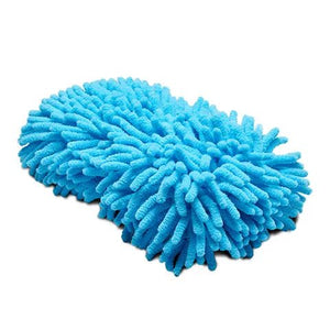 15373 - Hardware - Microfibre Sponge With Fingers - Blue - Austral Ag